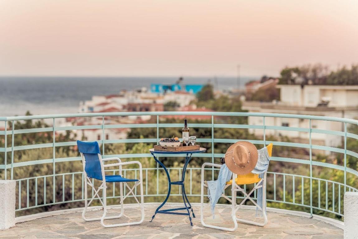 Vigla-Βίγλα 1 2 Villa Ormos  Exteriör bild